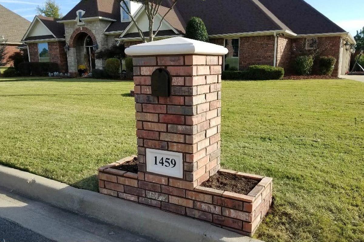 Brick mailbox repair and restoration - Fort Worth Brick Repair LLC